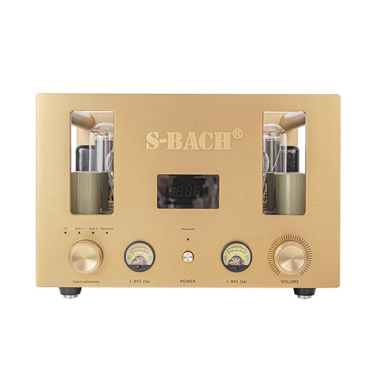SBH-07 S-BACH HiFi Dual Channel Single Ended Vacuum Tube 300B Push 845/211 Push Bile Machine Power Amp 4ohm+8ohm/35W/25W Class a