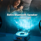 Bluetooth Retro Turntable Speaker with RGB Lights