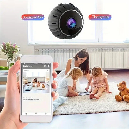 Xiaomi X10 Mini WiFi Camera – 1080P HD, Motion Detection, Night Vision, Black