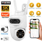 FUERS 5K Dual Lens IP Camera - 10MP, Auto Tracking, Outdoor WiFi CCTV