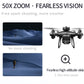 CS8 MINI FPV Drone – 4K HD Dual Cam, Obstacle Avoidance, Beginner, Black