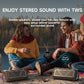MLOVE P3 Bluetooth Speaker – Outdoor, 40W, RGB Light, Stereo Sound