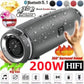 Bluetooth Speaker – Portable 200W, IPX7 Waterproof, Subwoofer, FM Radio