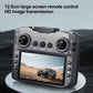 Black E88E99 GT Lighting Big Screen Control Mini Drone Dual Camera Optical Flow Fixed Height HD Aerial Photography Quadcopter