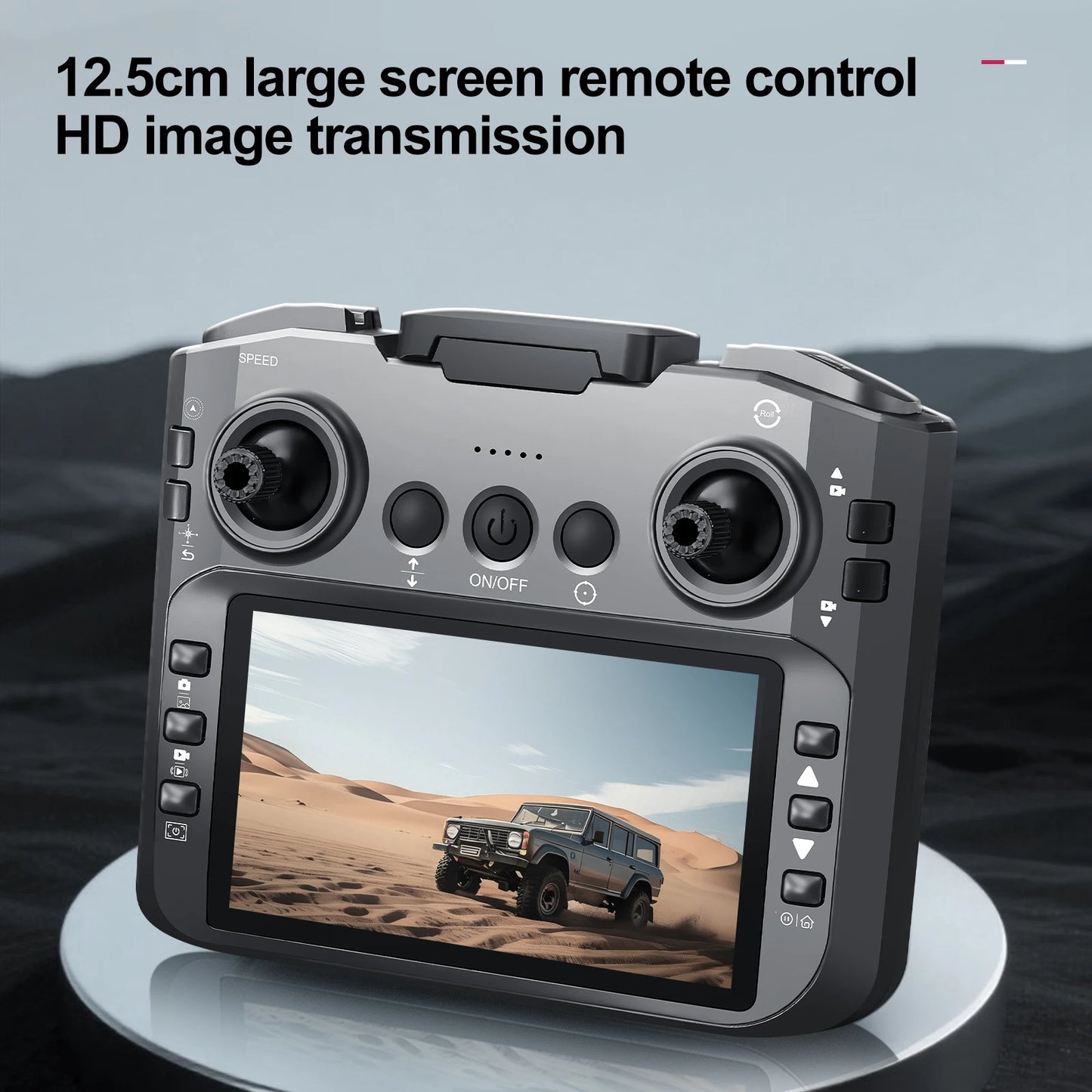Black E88E99 GT Lighting Big Screen Control Mini Drone Dual Camera Optical Flow Fixed Height HD Aerial Photography Quadcopter