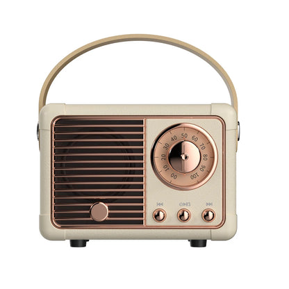 Retro Hifi Stereo Bluetooth Speaker – Portable, 5W, Vintage Design