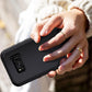 For Samsung Galaxy S8 S8 Plus Rugged Phone Case Shockproof Cover And 2pcs Tempered Glass Screen Protectors Case Friendly Clear