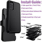 For Samsung Galaxy S20 S20 Plus S20 Ultra S20 FE 5G Shockproof Phone Case Slim Rugged Heavy Duty Protective Cover With Belt Clip