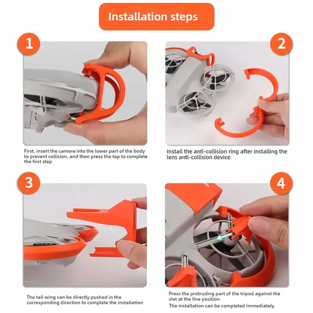 Lightweight Design Protection Kit For DJI NEO Tripod Propeller Protection Lens Bumper Anti-collision And Anti-scratch