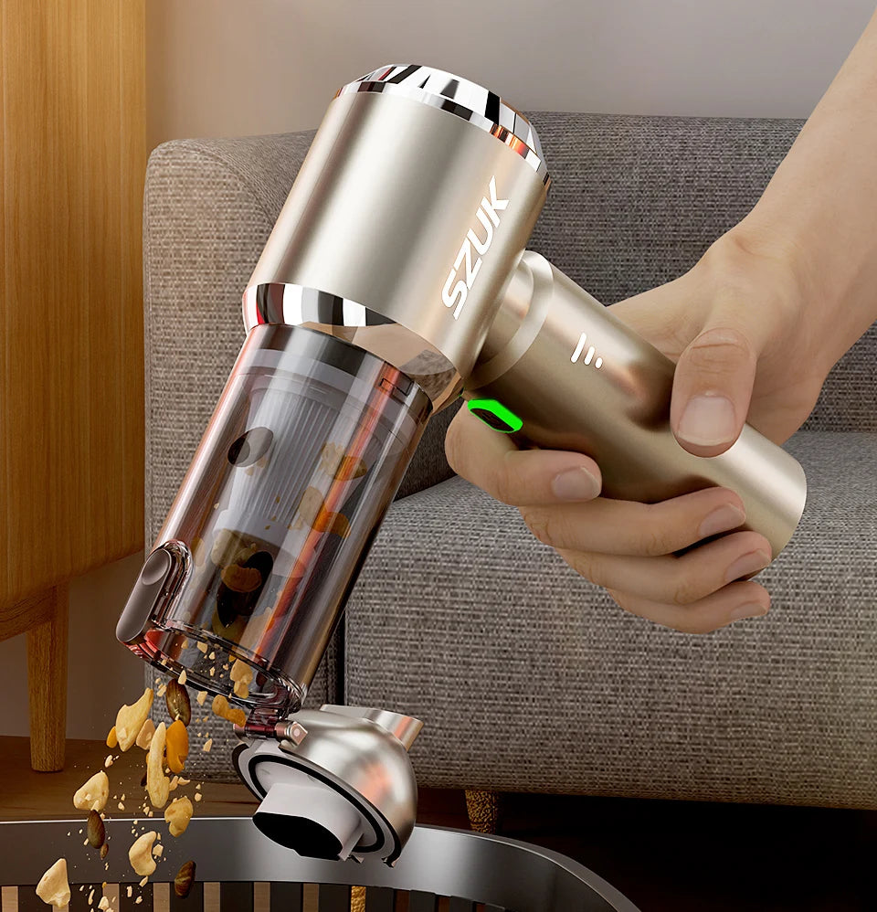 SZUK C012MAX Car Vacuum Cleaner - Strong Suction, Handheld Blower