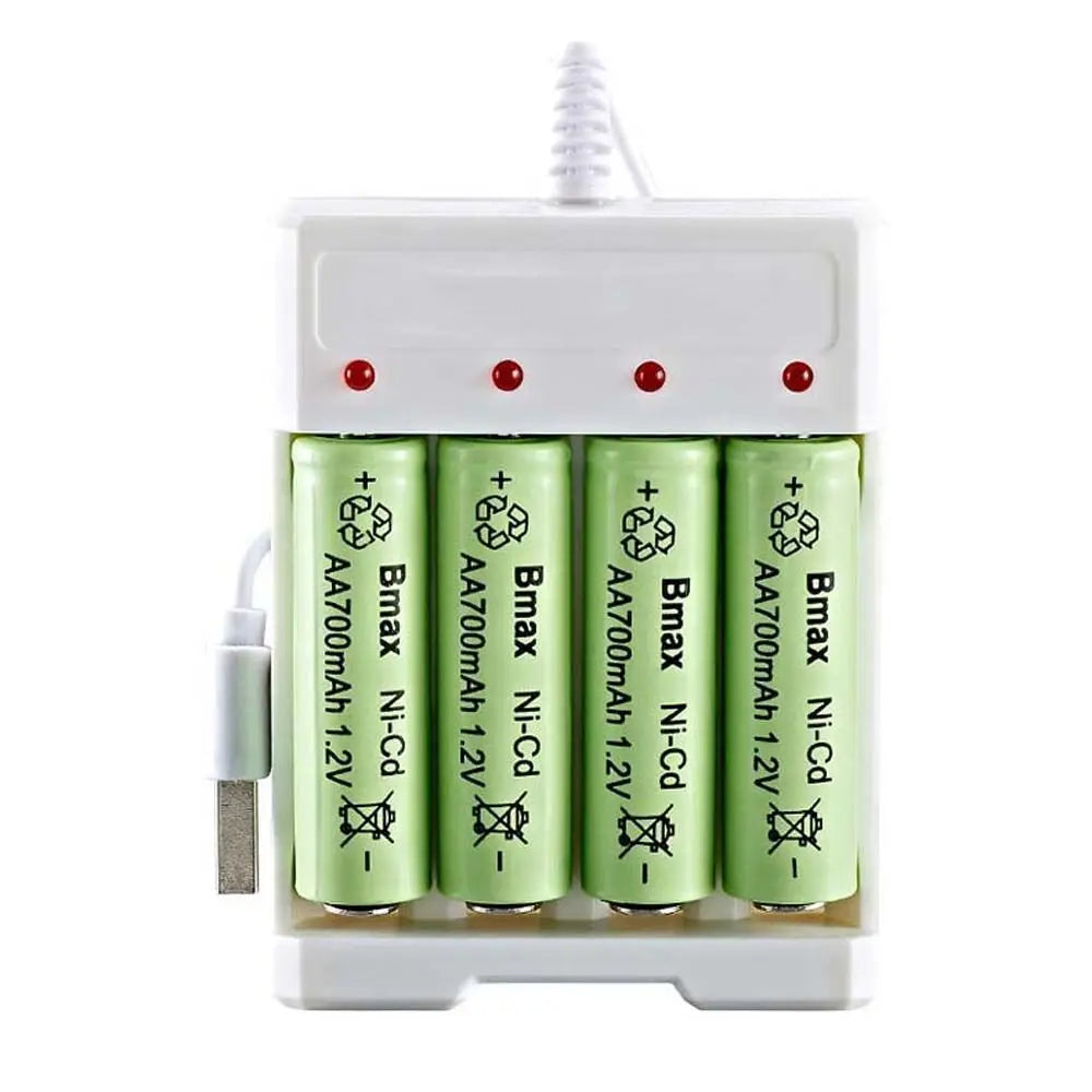 Rechargeable AA Battery Smart Charger Lithium Battery Charger Battery Charger Battery Charging Station Batteries USB Charger