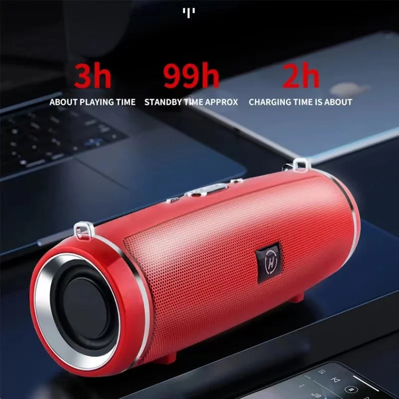 Bluetooth Speaker – Portable 200W, IPX7 Waterproof, Subwoofer, FM Radio