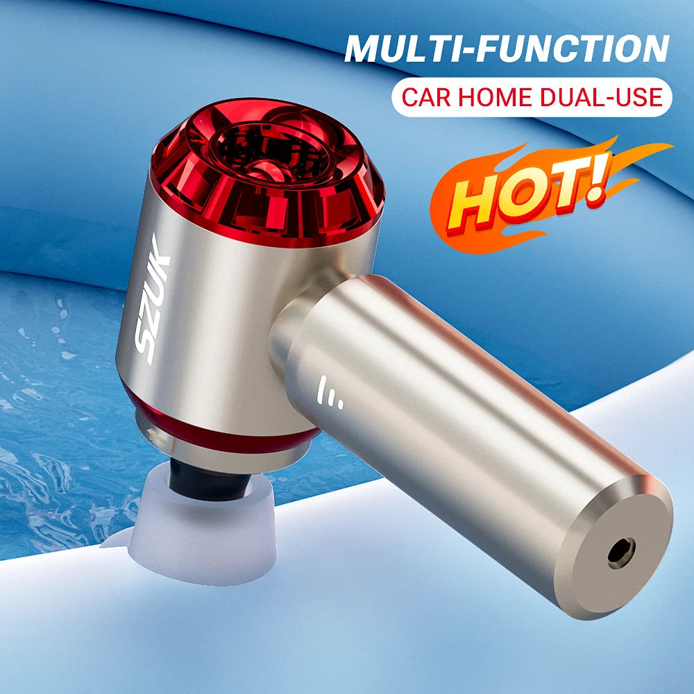 SZUK C012MAX Car Vacuum Cleaner - Strong Suction, Handheld Blower