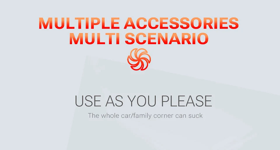 SZUK C012MAX Car Vacuum Cleaner - Strong Suction, Handheld Blower