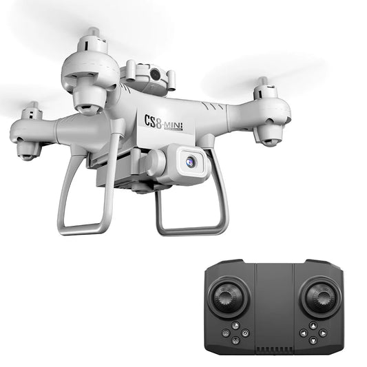 CS8 MINI FPV Drone – 4K HD Dual Cam, Obstacle Avoidance, Beginner, Black