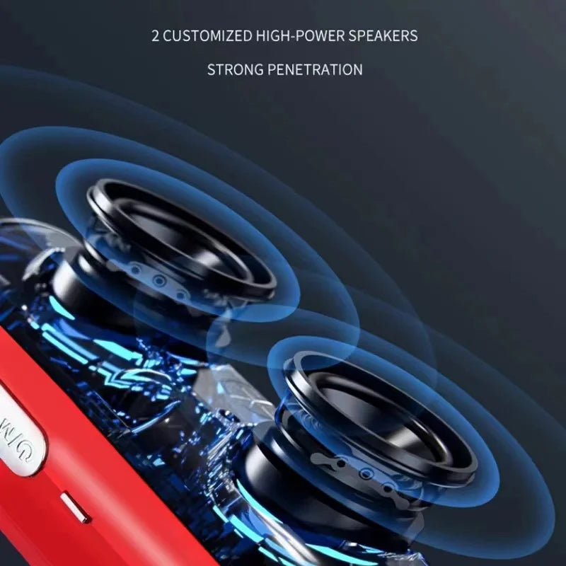 Bluetooth Speaker – Portable 200W, IPX7 Waterproof, Subwoofer, FM Radio