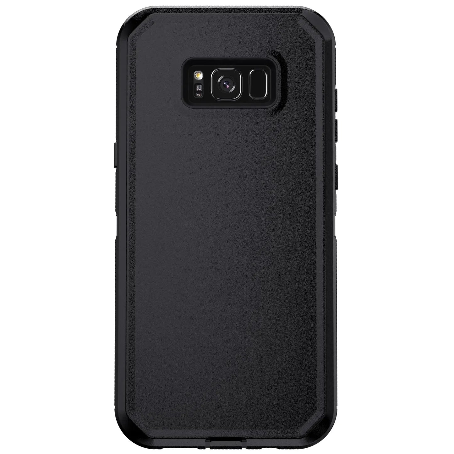 For Samsung Galaxy S8 S8 Plus Rugged Phone Case Shockproof Cover And 2pcs Tempered Glass Screen Protectors Case Friendly Clear