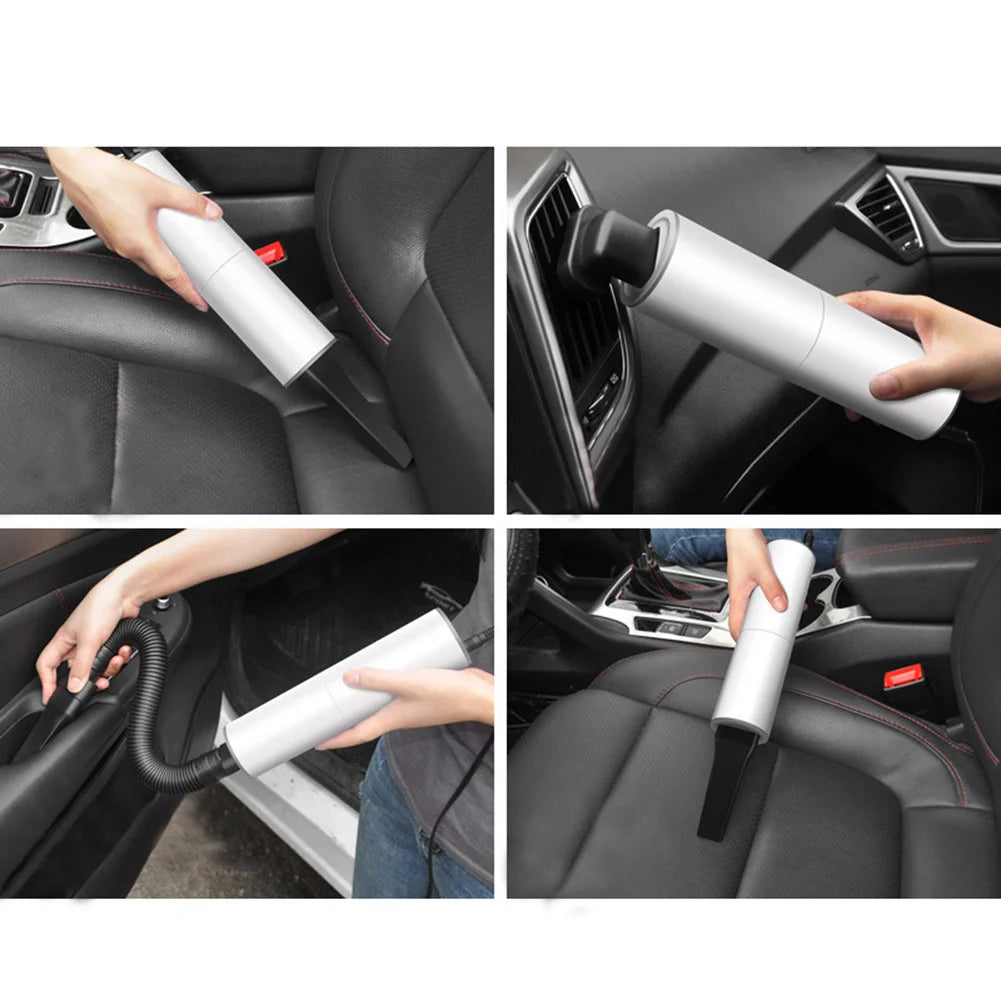Portable Handheld Mini Vacuum Cleaner - 120W, Car Charger, Wireless
