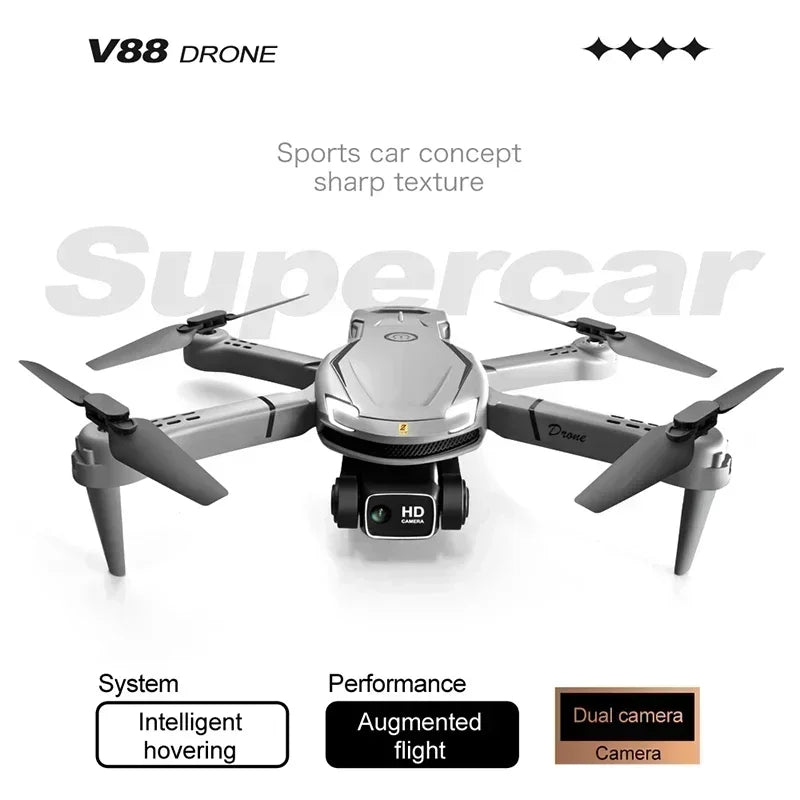 Xiaomi MIJIA V88 Drone – 8K HD Dual Camera, GPS, 5G, 10000M Range, Black
