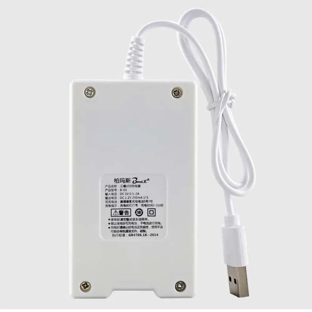 Rechargeable AA Battery Smart Charger Lithium Battery Charger Battery Charger Battery Charging Station Batteries USB Charger
