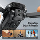 Black E88E99 GT Lighting Big Screen Control Mini Drone Dual Camera Optical Flow Fixed Height HD Aerial Photography Quadcopter