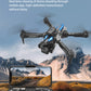 C10 Drone – HD Light Flow,Foldable, Gesture Photography, Black