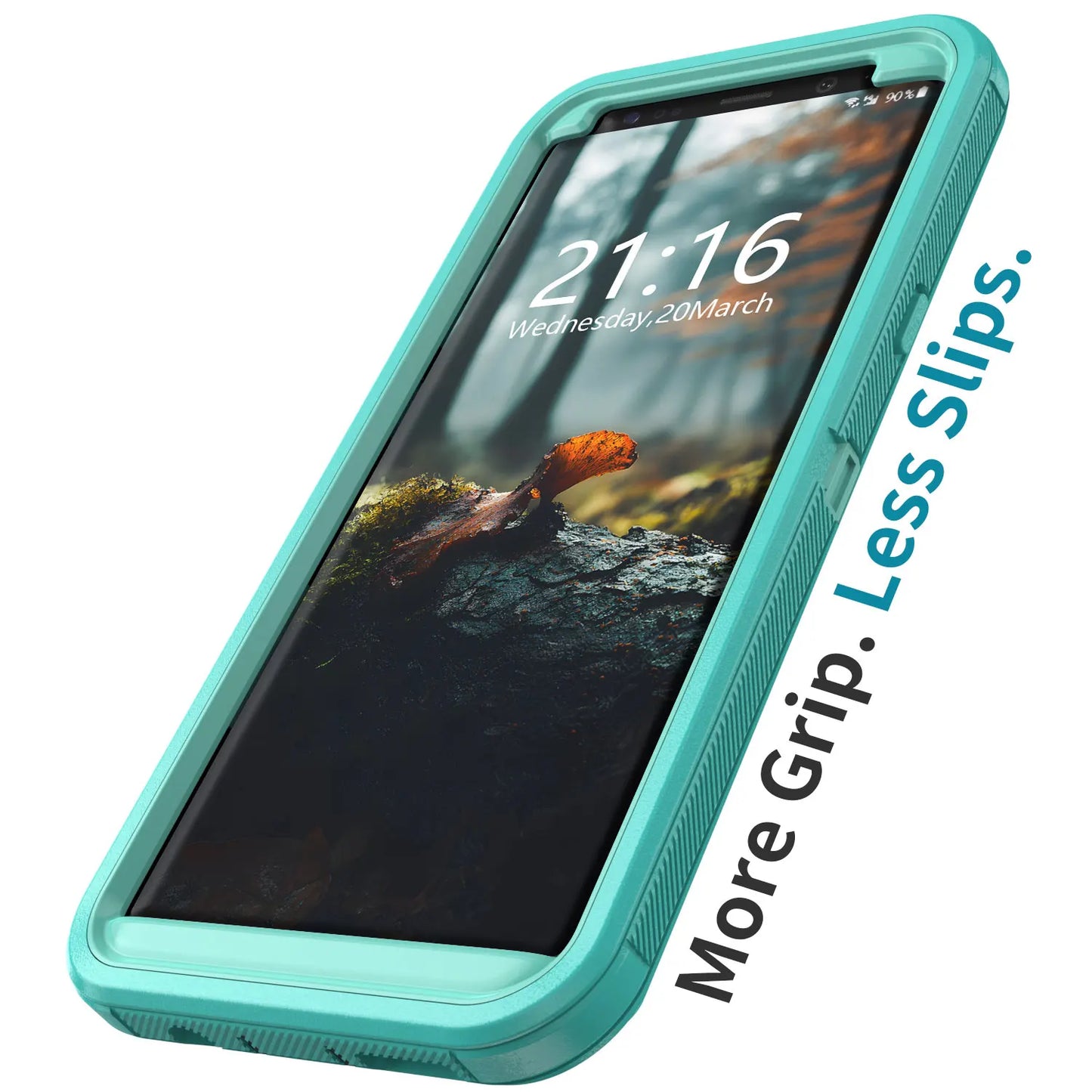 For Samsung Galaxy S8 S8 Plus Rugged Phone Case Shockproof Cover And 2pcs Tempered Glass Screen Protectors Case Friendly Clear
