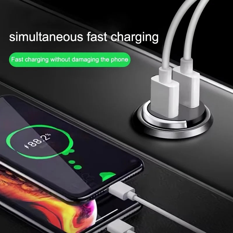 Car Charger Fast Charge  Electrical Adapter