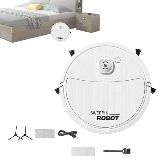 Robot Cleaner - 3-in-1 Sweeping, Mopping, Suction, Mini Electric Vac