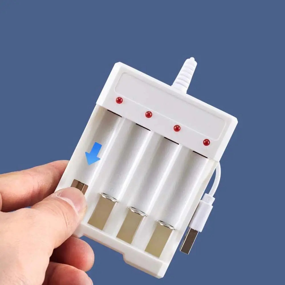Rechargeable AA Battery Smart Charger Lithium Battery Charger Battery Charger Battery Charging Station Batteries USB Charger