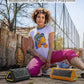 MLOVE P3 Bluetooth Speaker – Outdoor, 40W, RGB Light, Stereo Sound