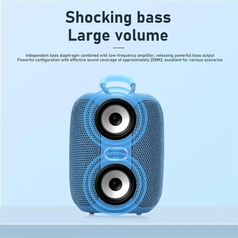 TG658 Bluetooth Speaker – Portable, Wireless, Mini Bass, TF Support