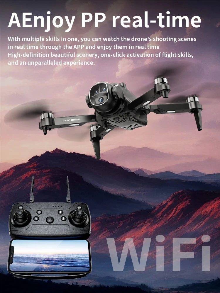 XIAOMI H21 Drone 8K HD RC 20000M Professinal Dual Camera Brushless Optical Flow GPS Obstacle Avoidance Foldable Quadcopter Toys