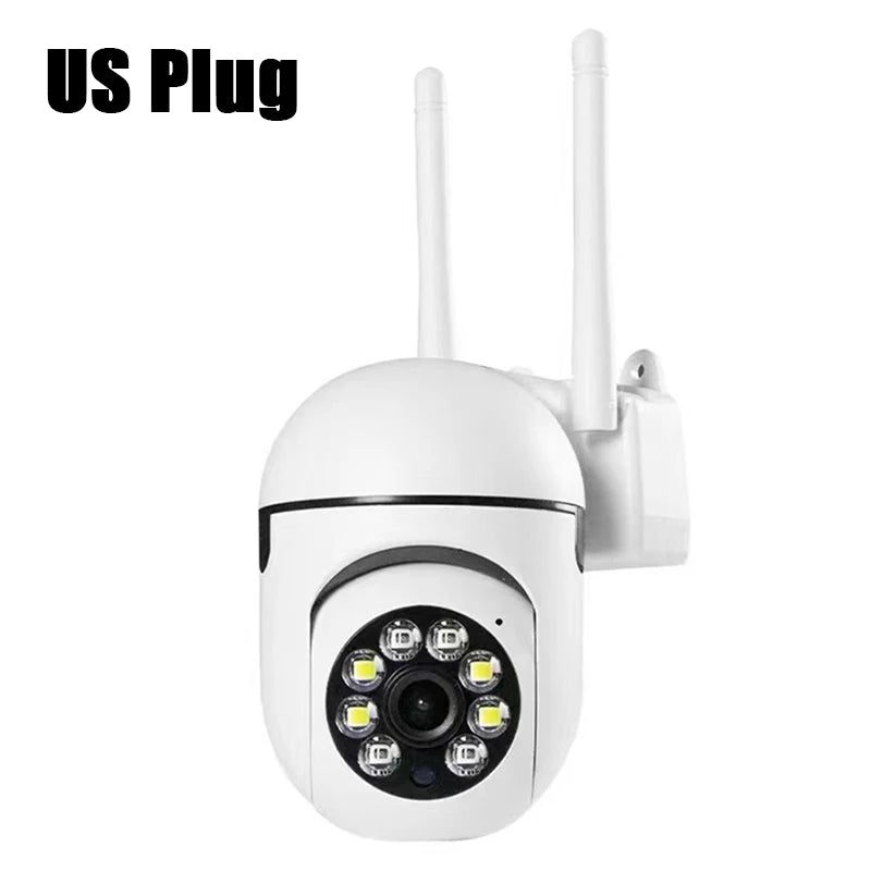 Tuya 2MP WiFi IP Camera – 1080P HD Indoor PTZ, Motion Detection, 2-Way Audio