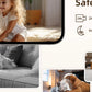 Blurams 2K HD Baby Monitor Camera – Motion Detection, 360° View, White