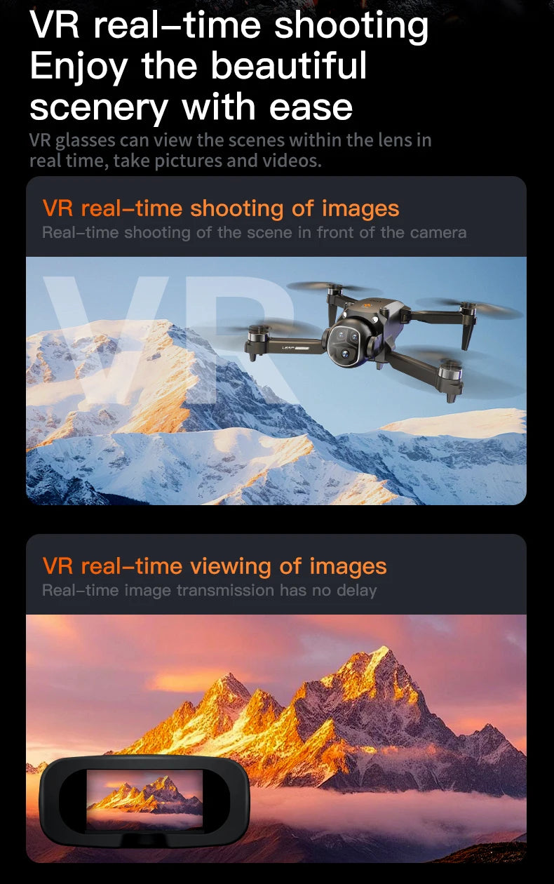 NEW Original H21 Drone 8K WIFI GPS Professional HD Aerial Photography Remote Control Aircraft HD Dual Camera Quadcopter Toys UAV
