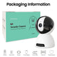 Vsmahome 3MP Indoor Security Camera – 2K HD, Alexa, 2-Way Audio