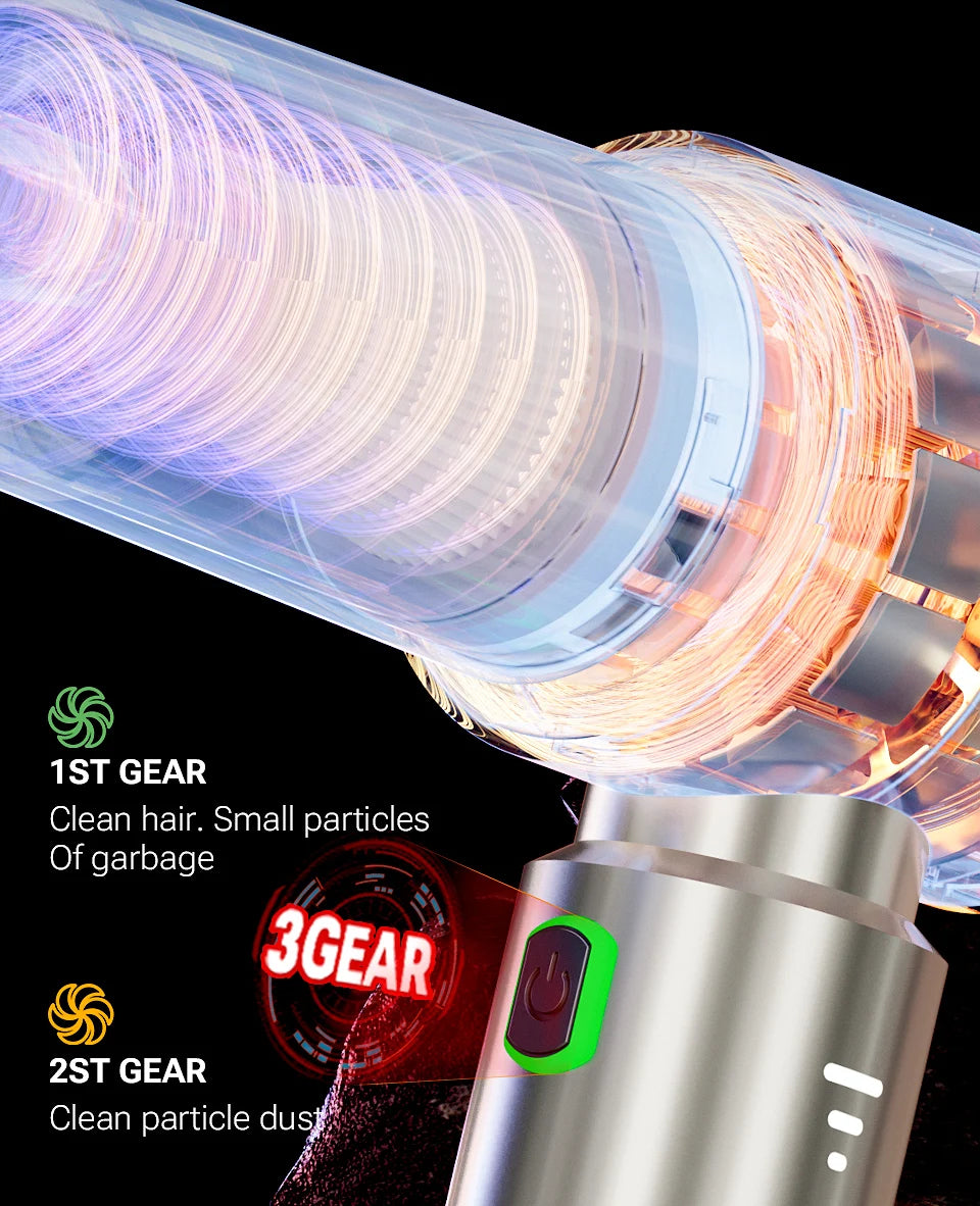 SZUK C012MAX Car Vacuum Cleaner - Strong Suction, Handheld Blower