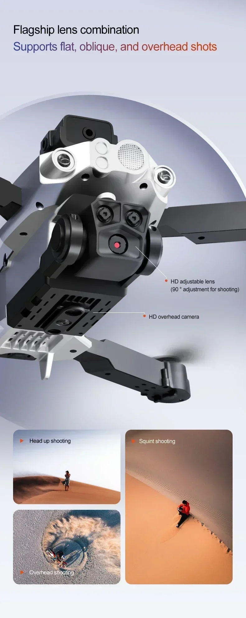 Xiaomi MIJIA LU200 UAV 8K Professional HD Camera Drone WIFI Optical Localization Obstacle Avoidance Drone Remote Control Toys