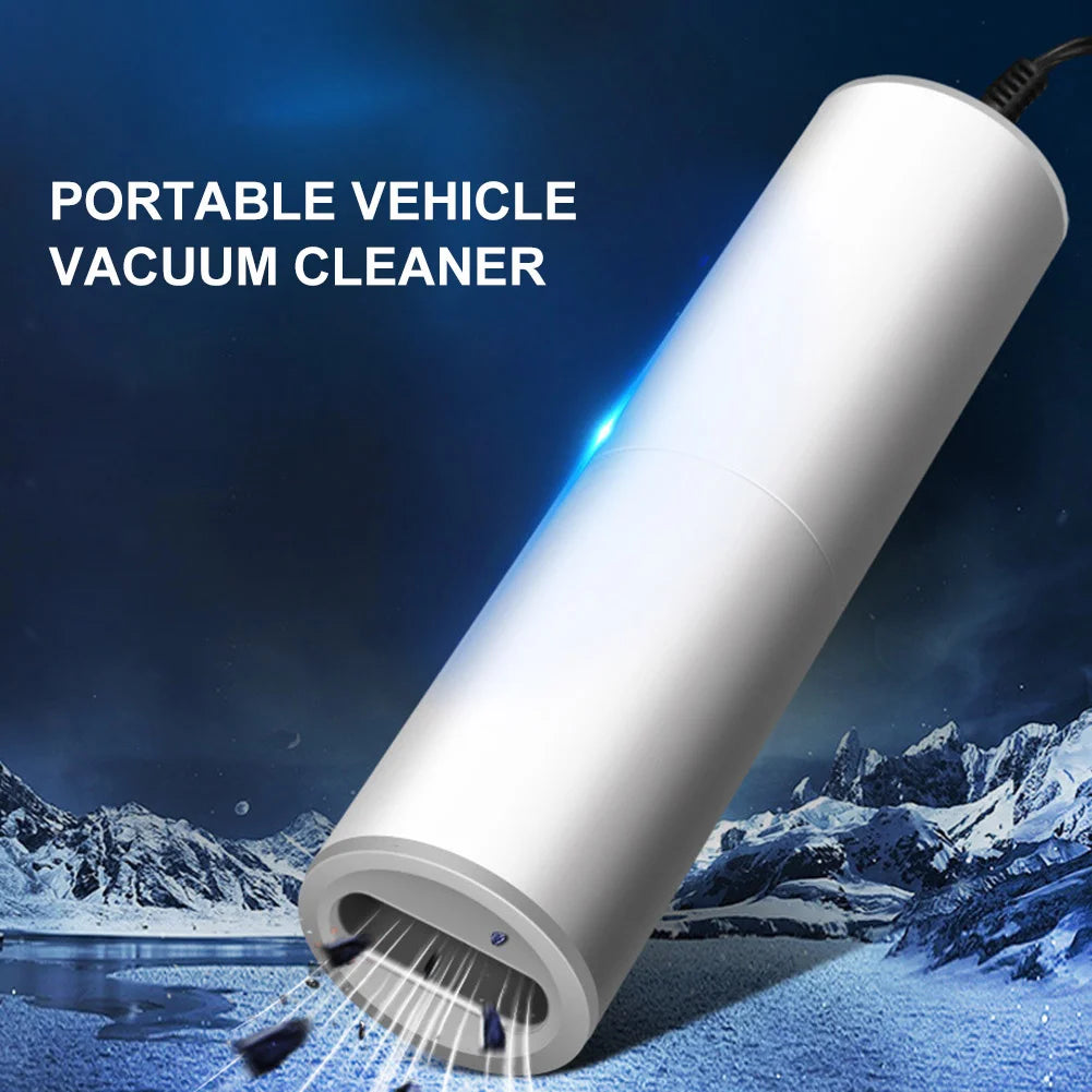 Portable Handheld Mini Vacuum Cleaner - 120W, Car Charger, Wireless
