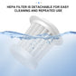 Portable Handheld Mini Vacuum Cleaner - 120W, Car Charger, Wireless