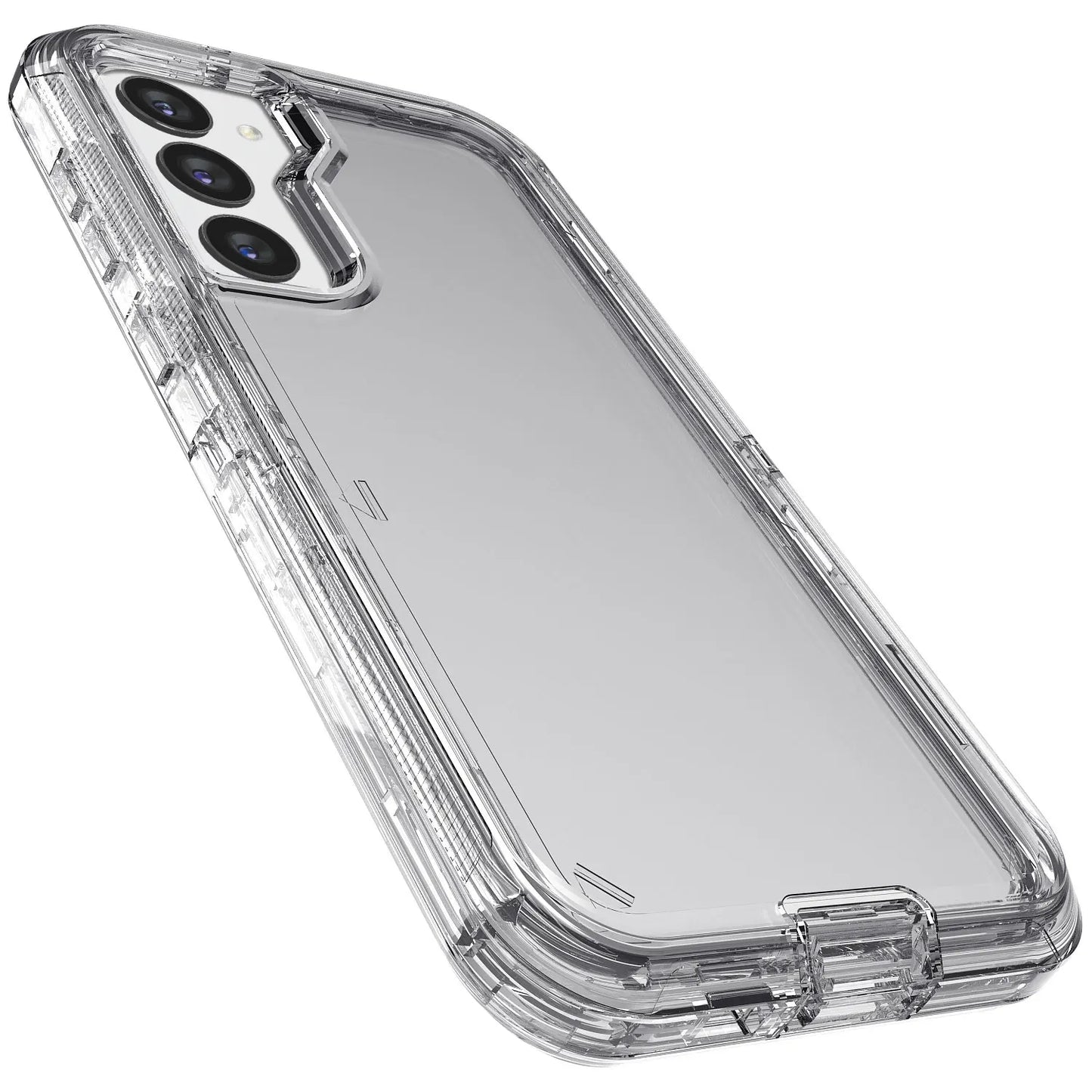 For Samsung Galaxy S23 S23 Plus S23 Ultra Crystal Clear Phone Case Shockproof Cover And 2pcs Tempered Glass Screen Protectors