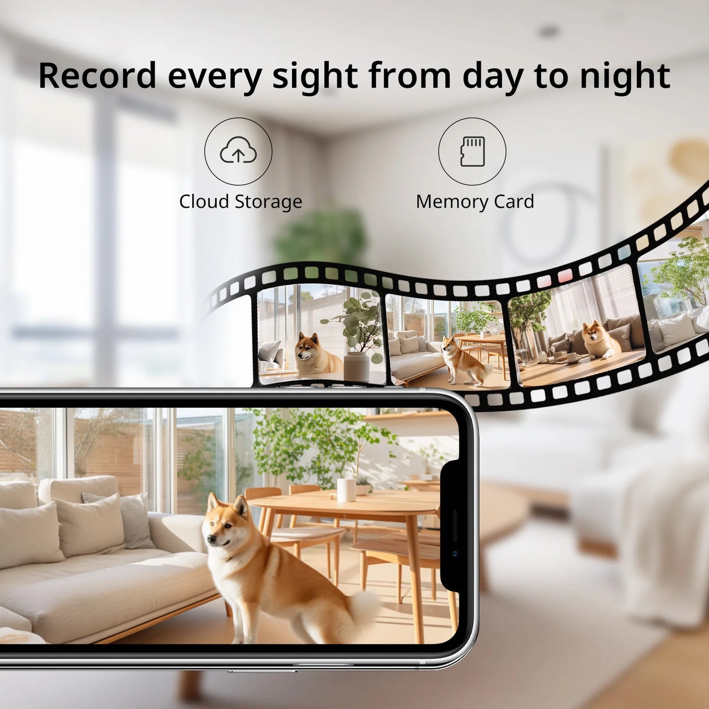BoyKeep Indoor IP Camera - 3MP, Dual-Band WiFi, Smart CCTV, Pet Monitor