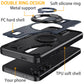 For Samsung Galaxy S25 S25 Plus S25 Ultra 5G Phone Case Hybrid Shockproof Double Ring Kickstand Rugged Cover Blue
