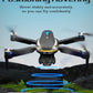 M8 PRO Drone – Brushless Motor, 2 Batteries, HD Camera, 360° Rolling, Black