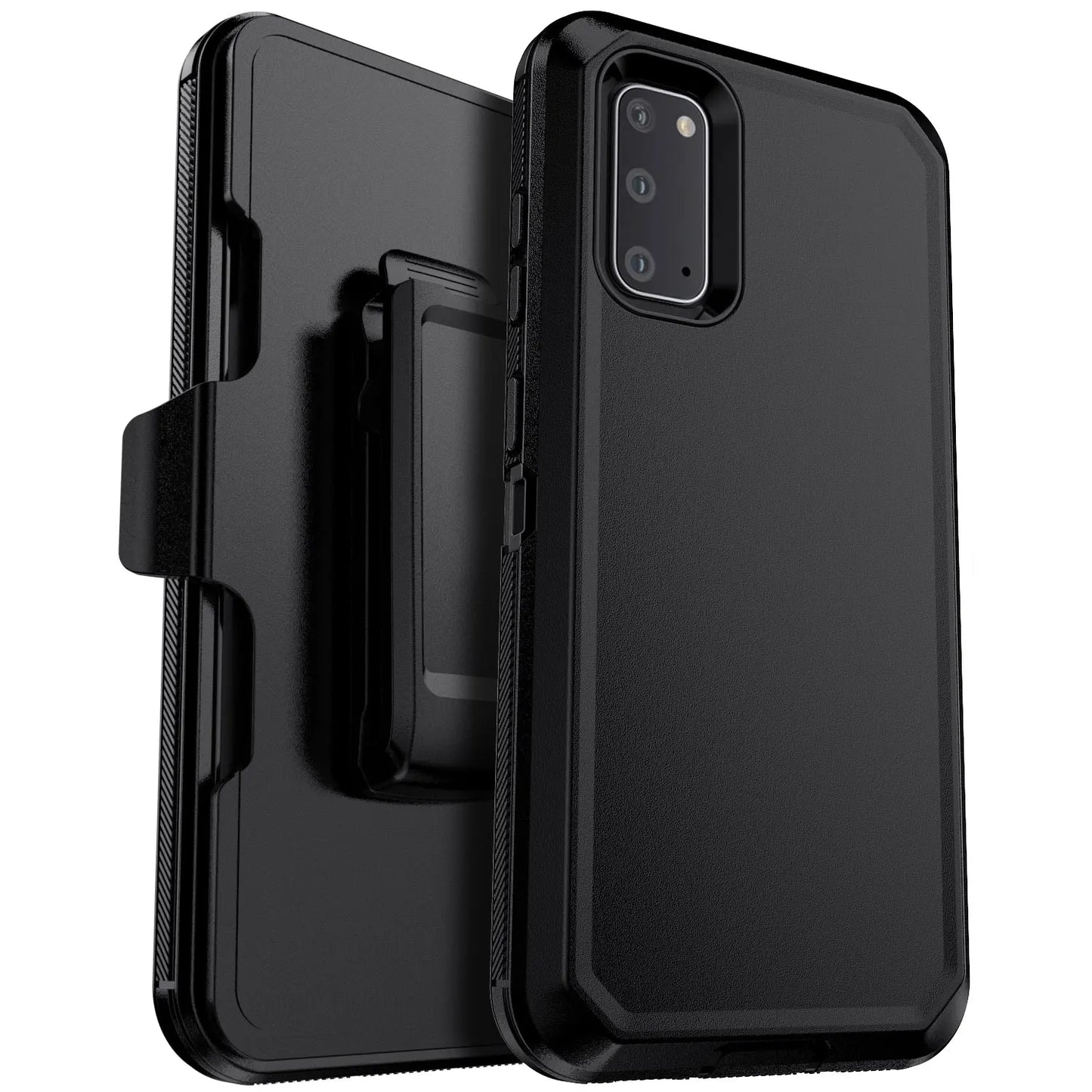 For Samsung Galaxy S20 S20 Plus S20 Ultra S20 FE 5G Shockproof Phone Case Slim Rugged Heavy Duty Protective Cover With Belt Clip