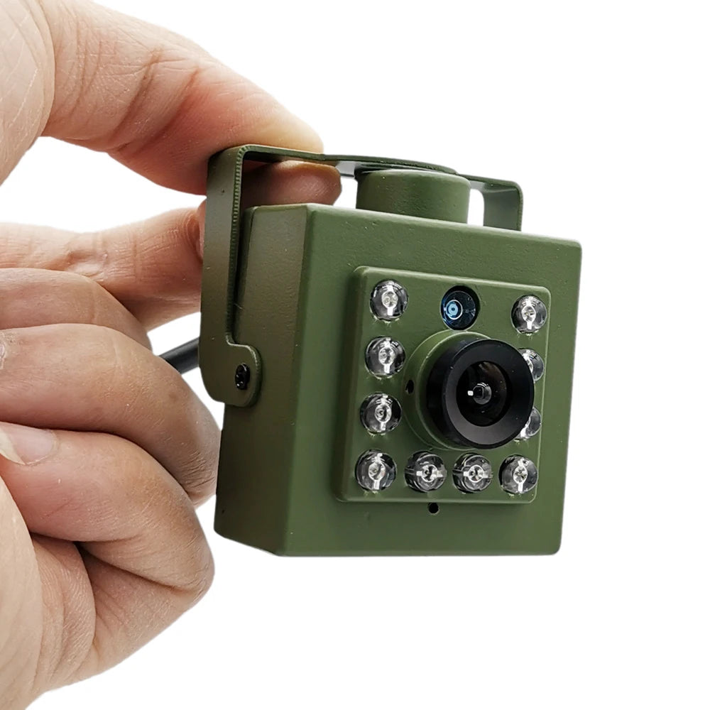 Green WiFi Bird Box Camera - 1920P/1080P, Audio, IR Night Vision, 2.8mm Lens