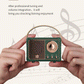 Retro Hifi Stereo Bluetooth Speaker – Portable, 5W, Vintage Design
