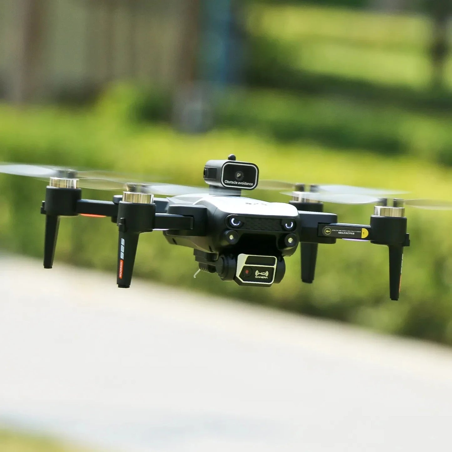 S2S Mini Drone – 4K/8K HD Camera, Brushless Motor, Foldable, Black