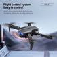 Black E88E99 GT Lighting Big Screen Control Mini Drone Dual Camera Optical Flow Fixed Height HD Aerial Photography Quadcopter
